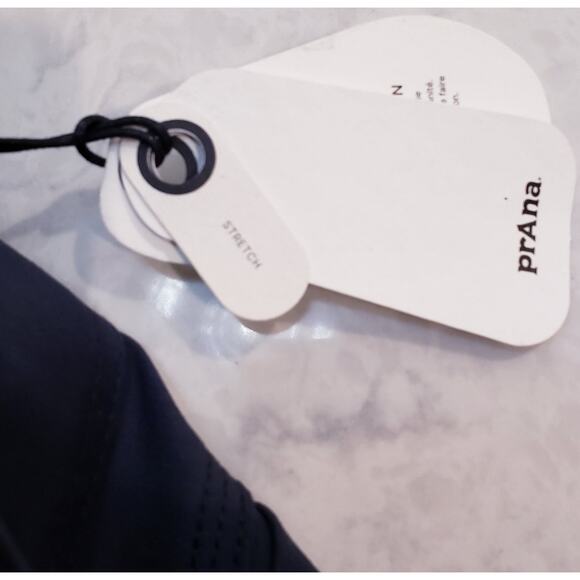 Prana Men's 38x28 Stretch Zion Pant Relaxed Fit Straight Leg in Stormy Night~NWT - Picture 3 of 16